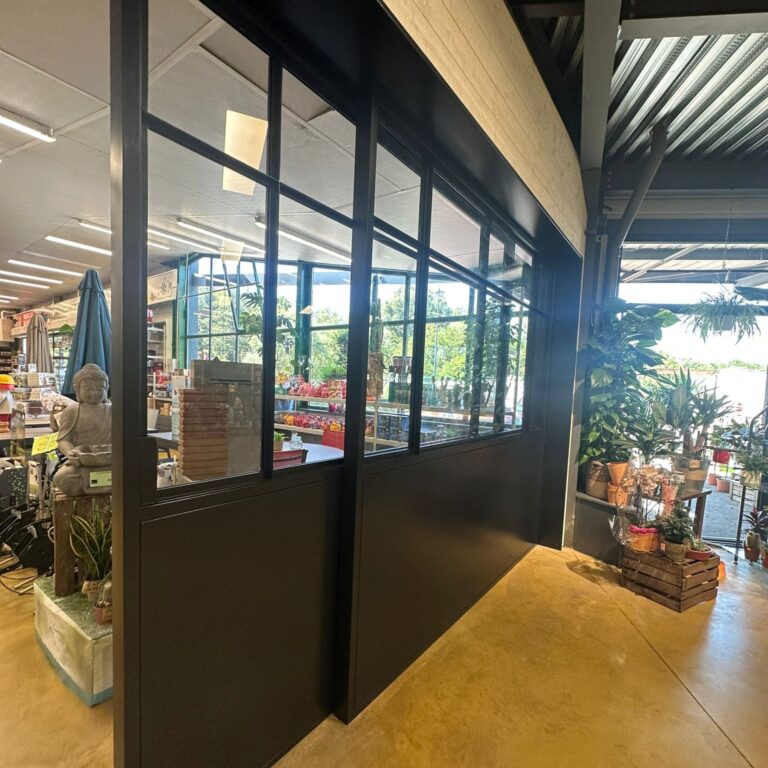 Verrière amovible intérieur sur mesure